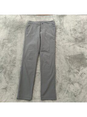 Columbia Lightly Fleece Lined Pants Outdoor Women's 4 Gray Outdoor Hiking